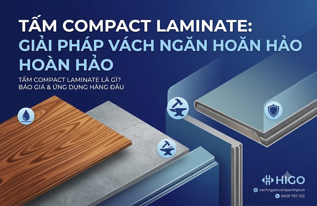 Tấm Compact Laminate: Cách Chọn Vật Liệu Bền Đẹp Cho Công Trình