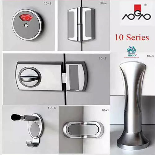Bộ phụ kiện vách ngăn vệ sinh Aogao series 10