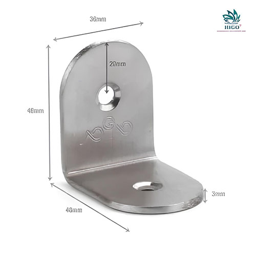 Ke vách ngăn vệ sinh inox 340